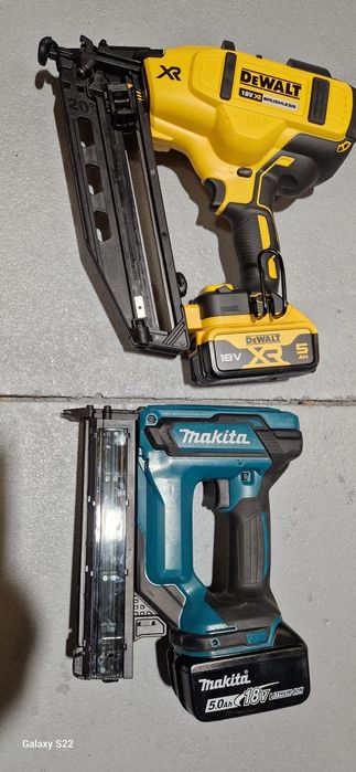 Dewalt ,Makita pistol de cuie