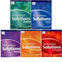 Доставка. Solutions 3rd edition student's book, workbook