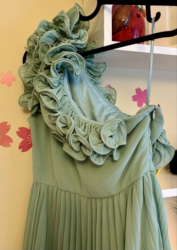 Rochita de ocazie marimea 36(S), verde menta