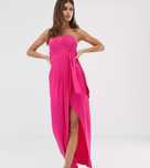 Дълга официална розова рокля TFNC LONDON ASOS
