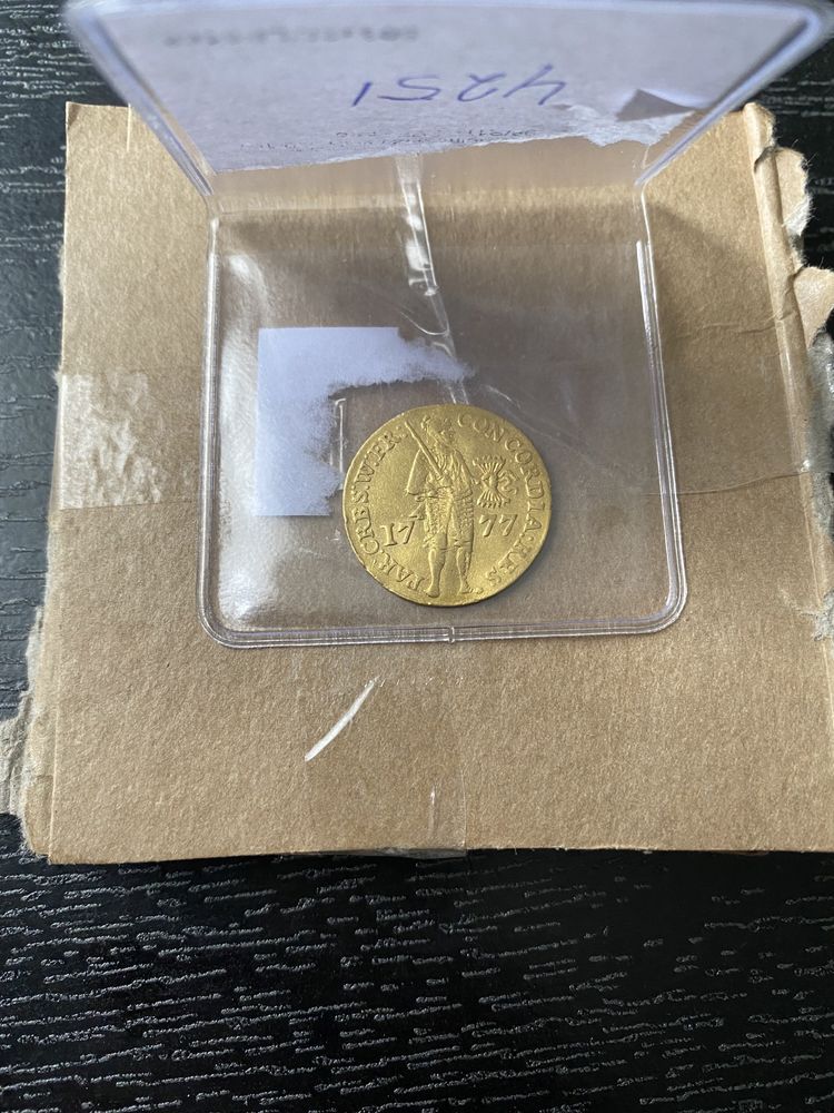 Moneda din aur 1777