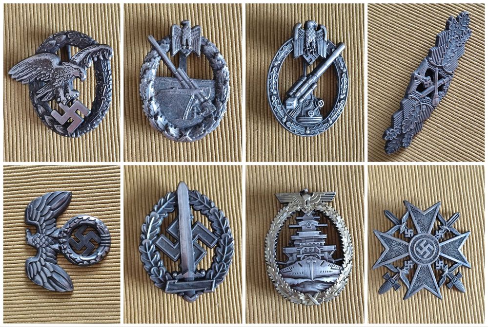 Diverse scuturi decoratii germane ww2