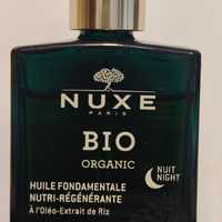 nuxe bio organic huile nuit fondamentale nutri-régénérante