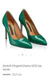 Pantofi Eleganți Dama Lac Verde Ana Cori