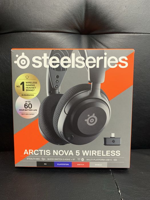 Новые беспроводные игровые нашуники Steelseries.