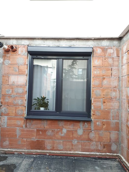 Vindem geam si rulou electric, automatizat_L =160 cm, H=167 cm.