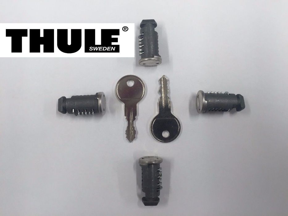 Заключване за THULE с ключове,ключалки багажник бокс греди приставки