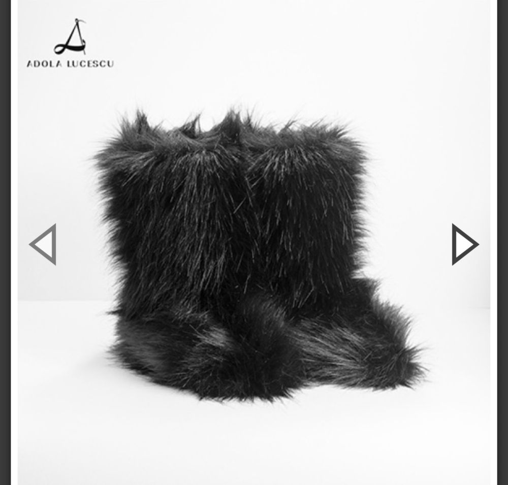 Fur boots Adola Lucescu dama, noi