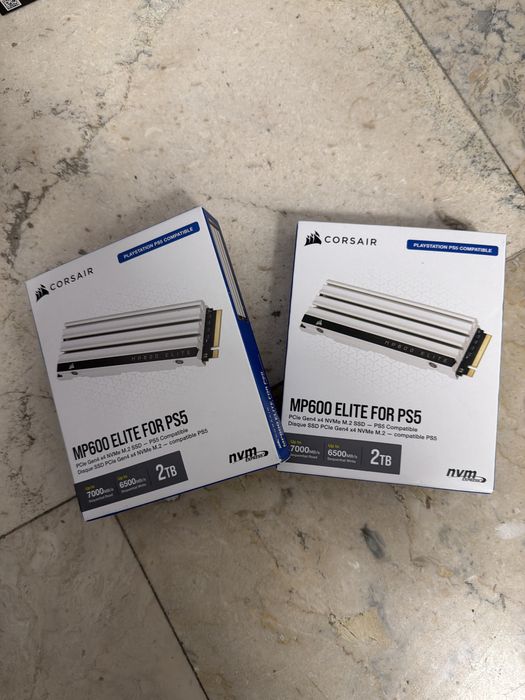 Ssd corsair playstation 5 ps5 2tb mp600 elite heatsink nou sigilat