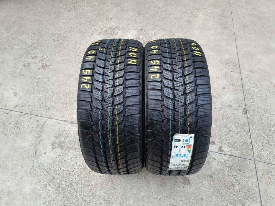 Doua anvelope noi de iarna 245 40 19 bridgestone blizzak LM 25