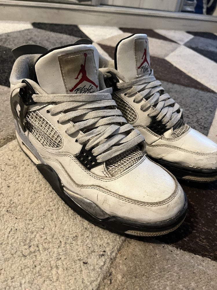 Jordan 4 retro White Cement 2016 (Минали през обущар)
