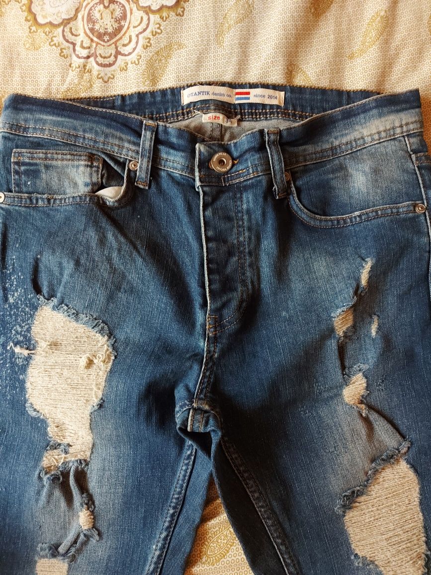 Blugi Otantik Denim Turcia 32 33 34 nu Zara Bershka Diesel Dior H&M