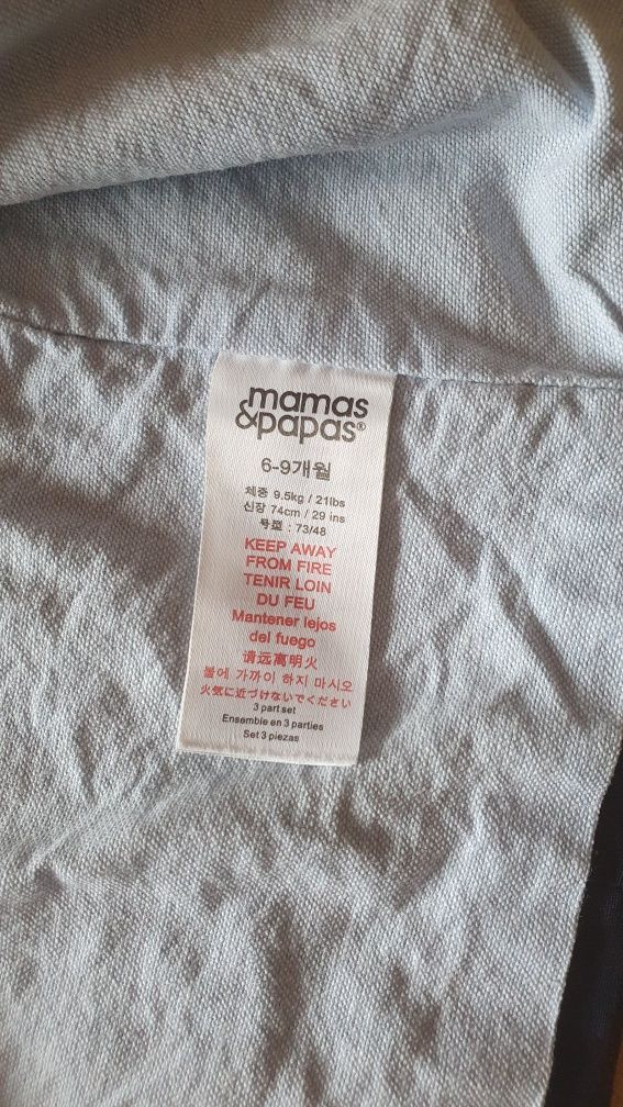Camasa H&M si Vesta bebe Mamas and Papas