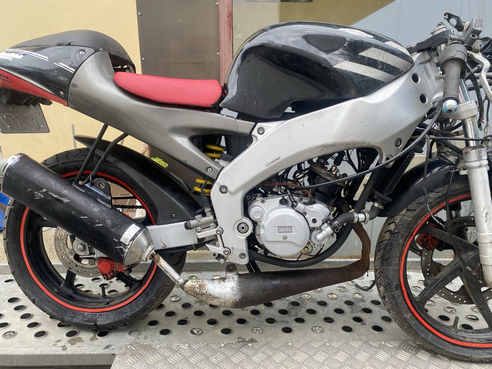 Aprilia RS 50 accidentat