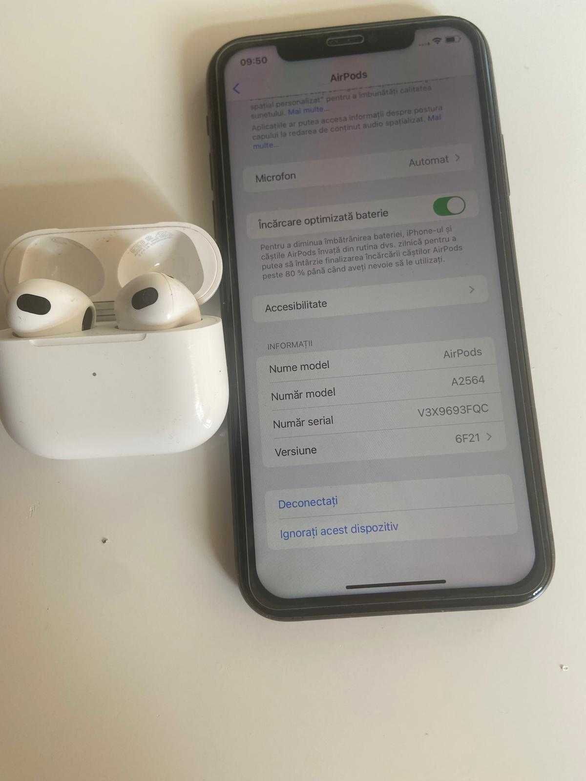 Vând căști AirPods Pro 1, AirPods 2 si AirPods 3
