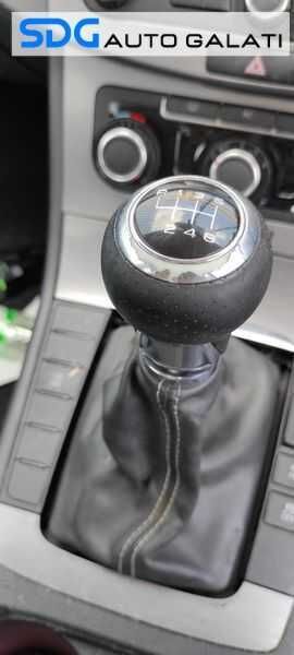 Nuca Piele Perforata si Manson Maneta Schimbator Viteze VW Passat B7 2010 - 2015