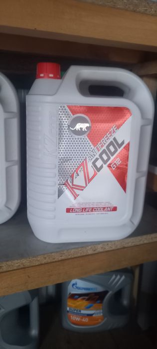 Антифриз зелёный, красный, Тосол