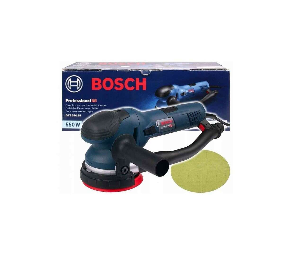 Эксцентриковые шлифмашины BOSCH GET 55-125 Professional