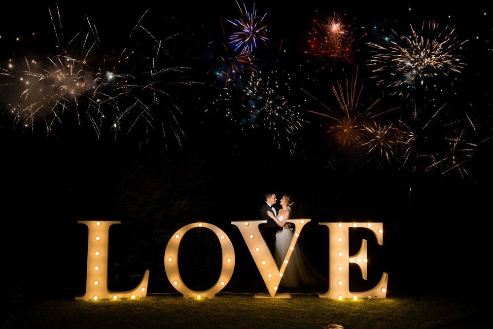 Litere volumetrice - photo corner - nunta - botez