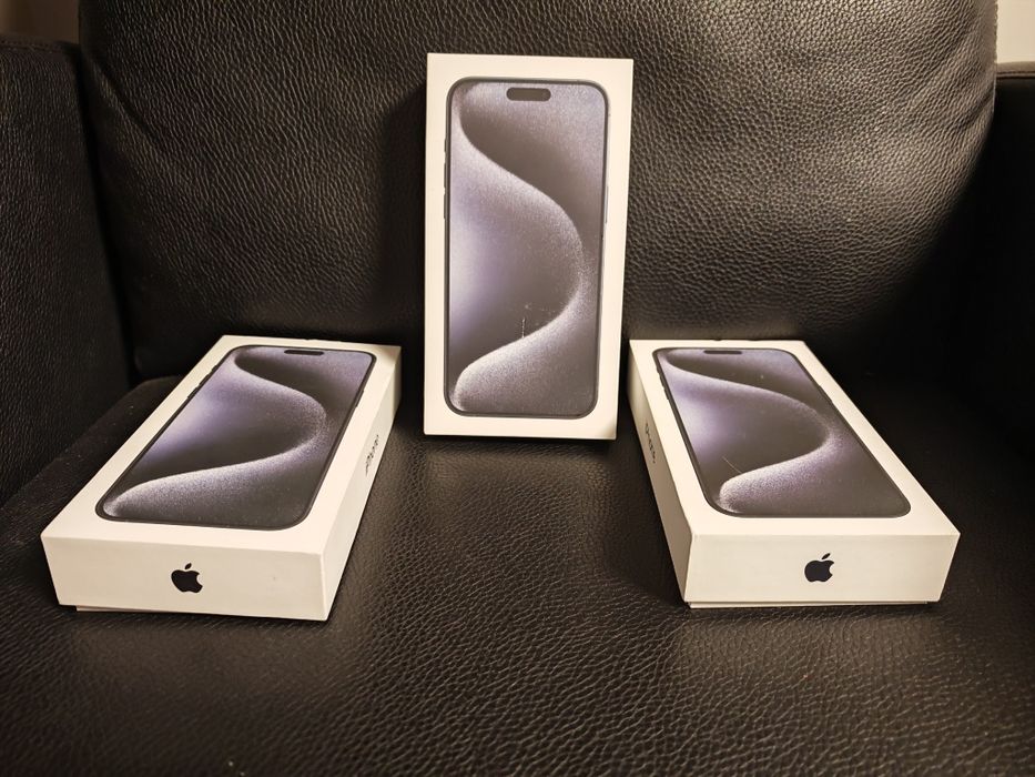 КАТО НОВ iPhone 15 Pro Max Blue Гаранция 2026г.