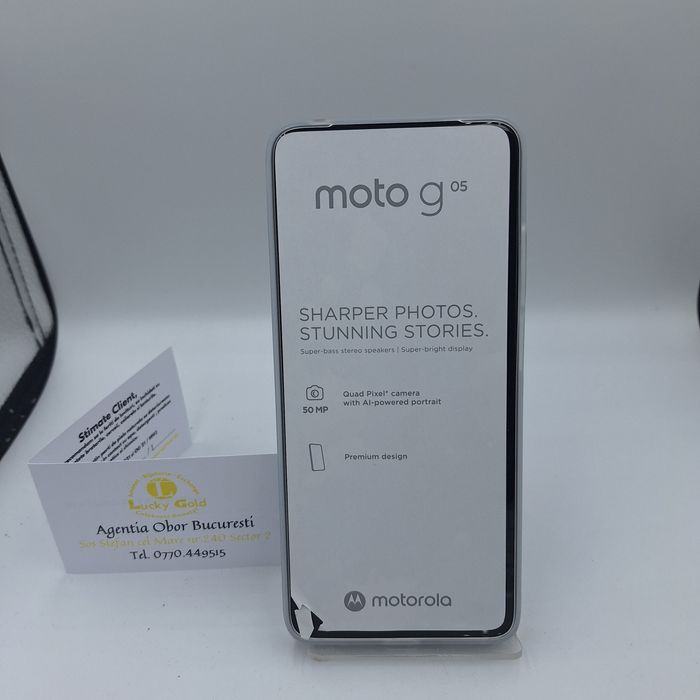 Motorola g05 256 GB 8 GB RAM fullbox factura garanție #47948