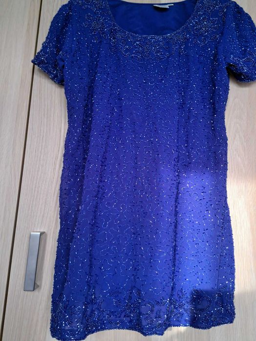 Costum de seara spectaculos în stil indian tunica si pantaloni