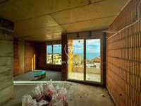 Двустаен апартамент с гледка море в нова къща в Сарафово, Бургас