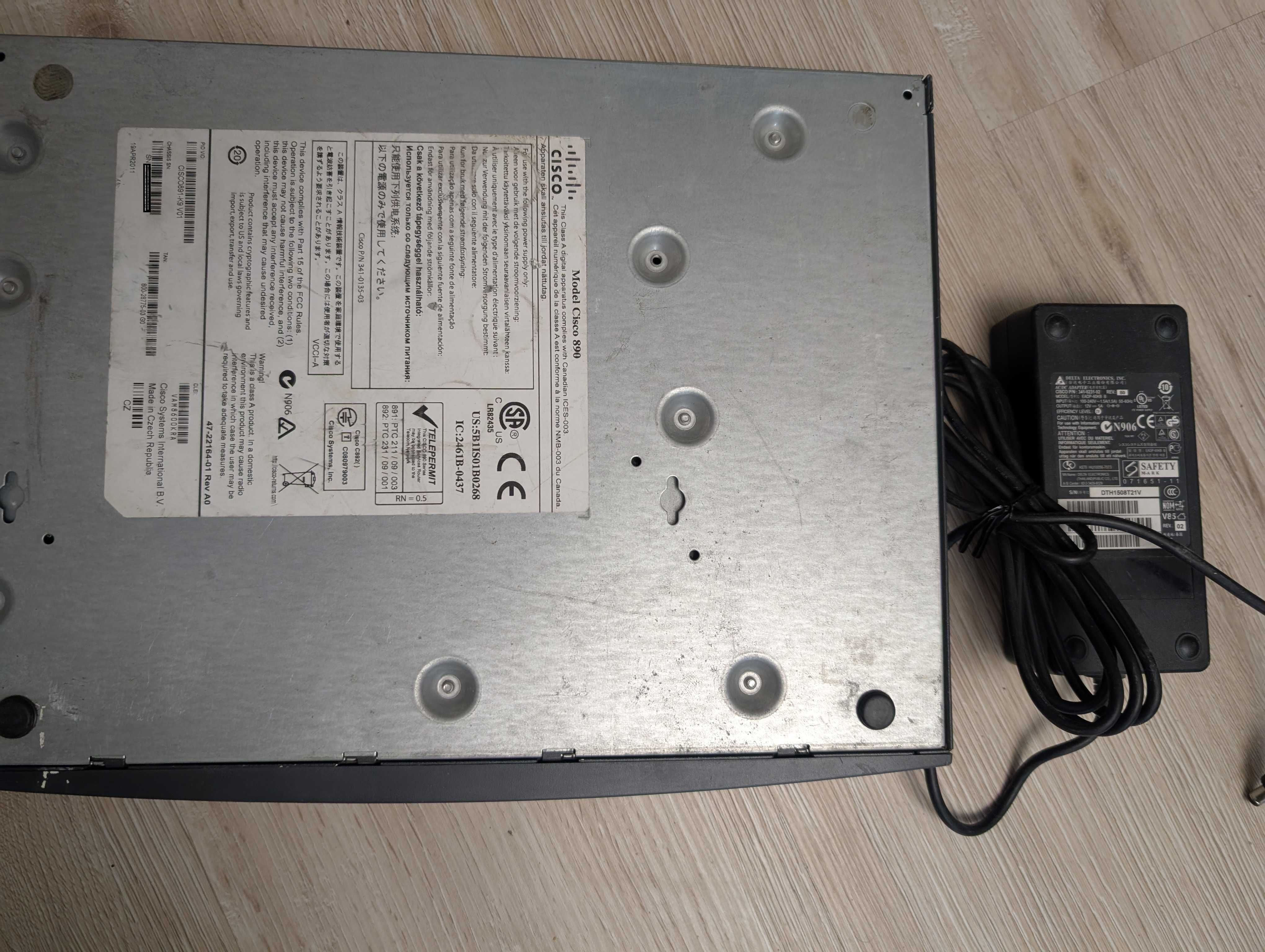 Маршрутизатор Cisco 891-K9