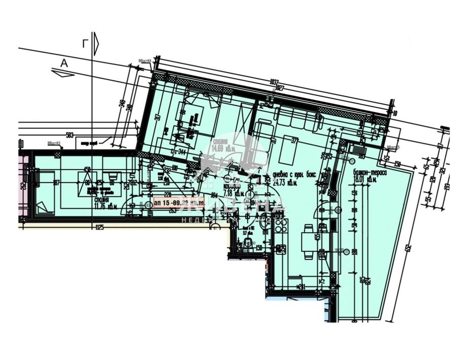 Продава се Тристаен апартамент в Варна, Аспарухово - 100 кв.м за 1106 €/кв.м - Снимка #1