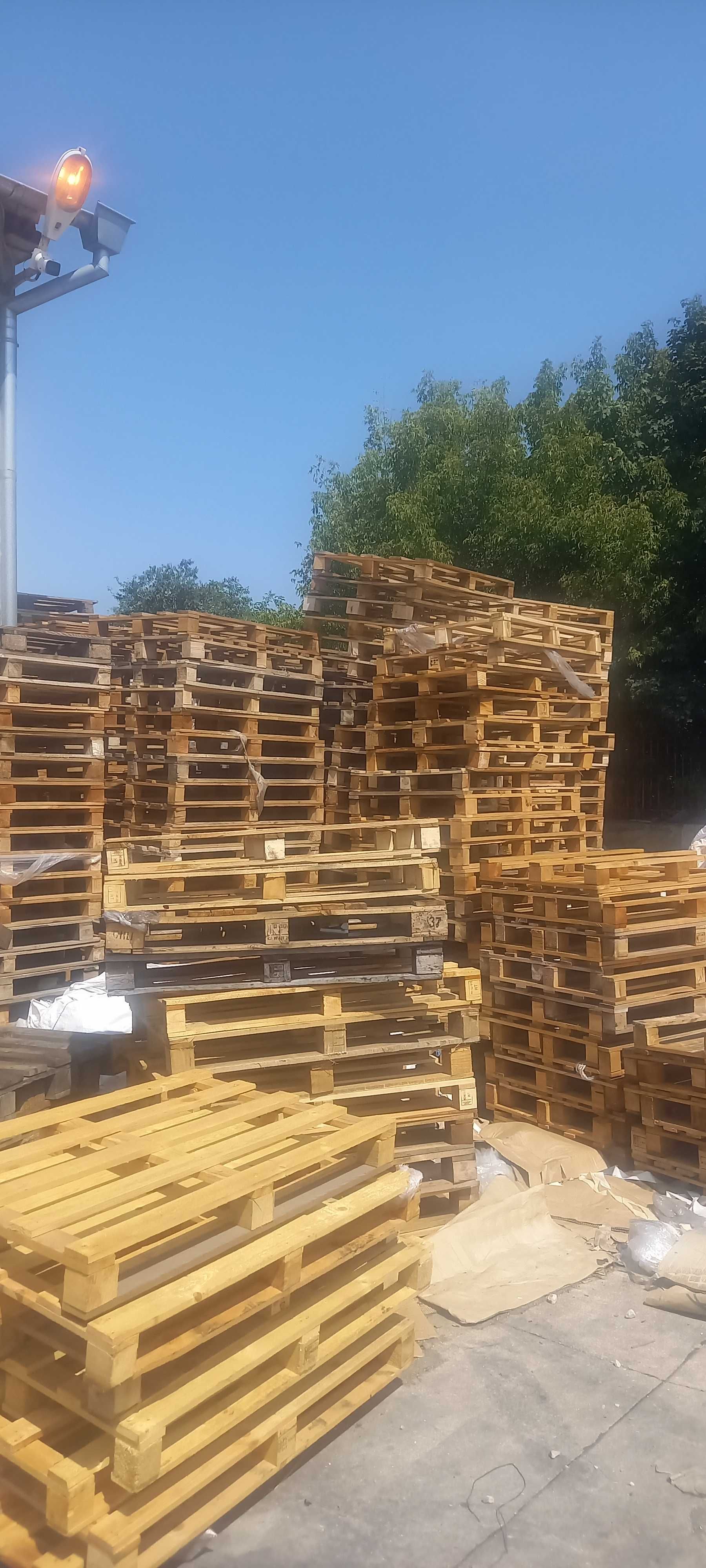 Дървени палети втора употреба