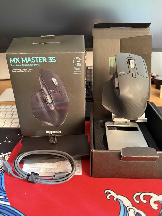 Mouse MX Master 3s cu USB Bolt