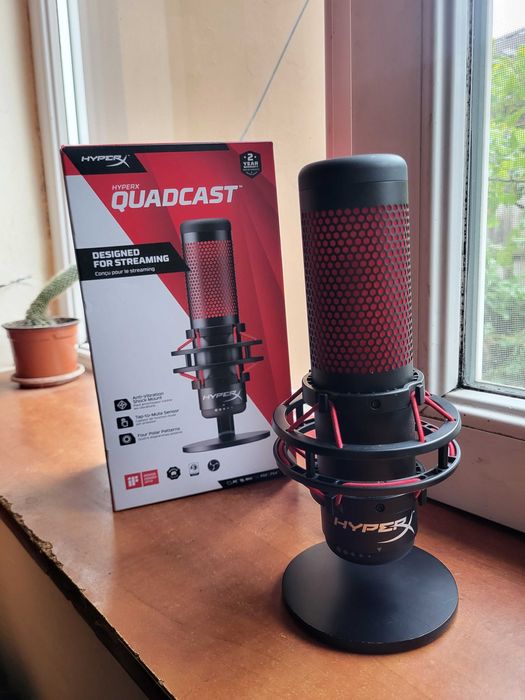 Microfon HyperX QuadCast Streaming Gaming