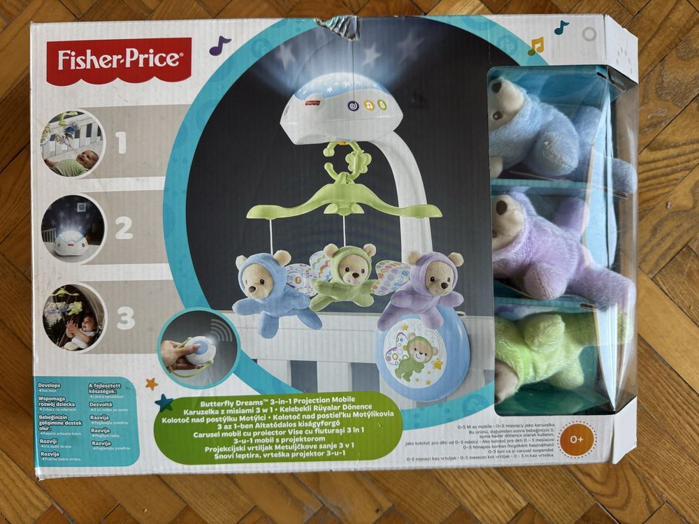 Fisher Price Carusel functional, completAchizitionat nou folosit 2 ani