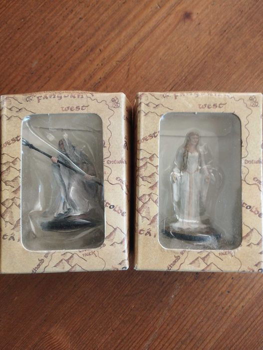 Властелинът на пръстените-оловни фигури Саруман/Галадриел 20 лв.за бр