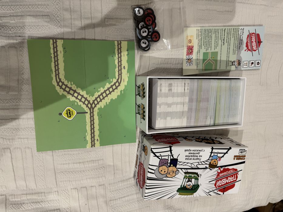 Настолна игра Трамвай Терзание - Парти