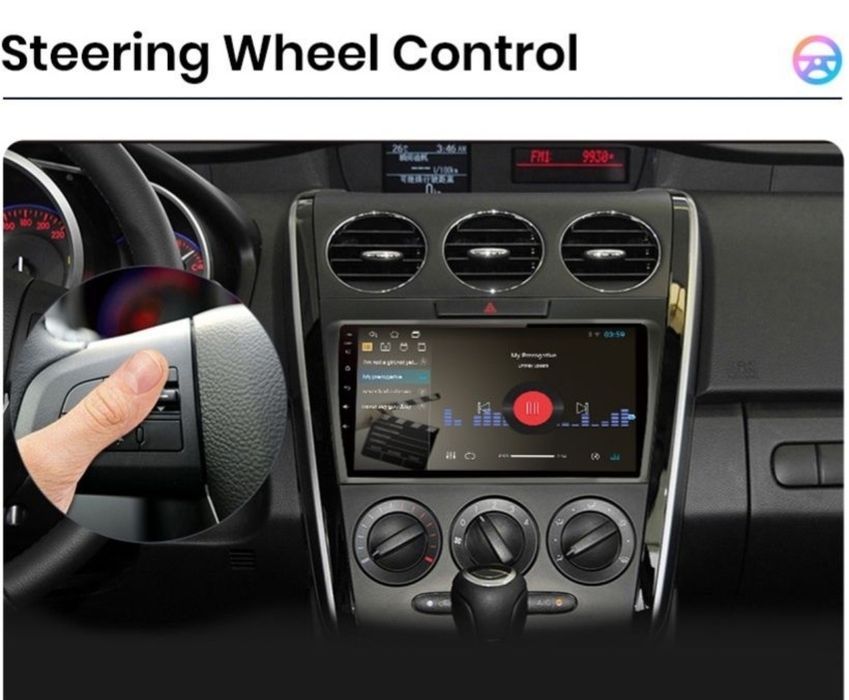 Navigatie Android dedicata Mazda CX-7 ( fab.2008-2015).