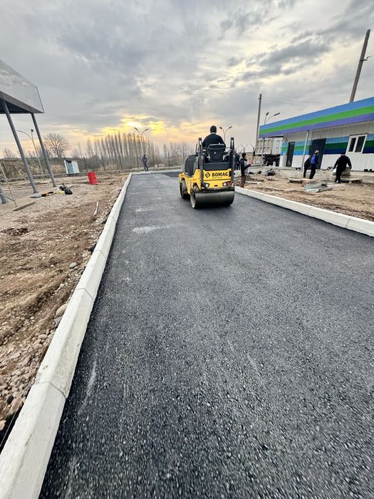 Butun Samarqand boʻylab Asfalt xizmatlari Jamomiz bilan Birgalikda