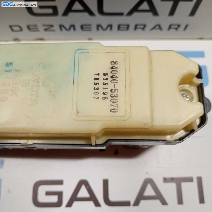 Consola Comanda Buton Butoane Geam Geamuri Sofer Lexus IS IS220D 2.2 D 2005 - 2013 Cod 84040-53070 [M4170]