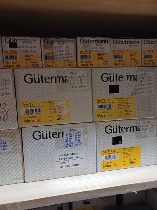 Ata  croitorie/ marochinarie-    GUTERMANN {STOC}