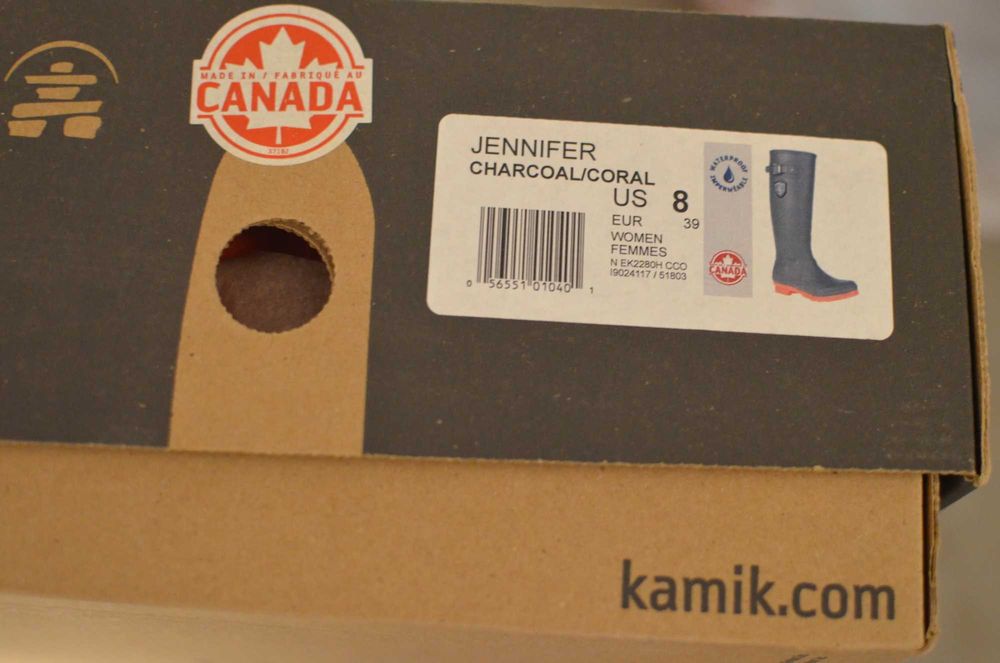 NOU! Cizme de cauciuc / ploaie KAMIK Jennifer