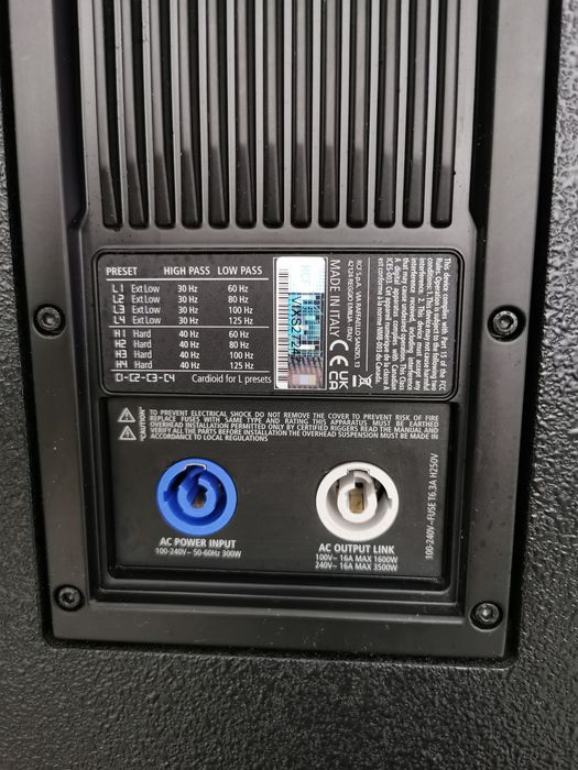 Subwoofer activ RCF SUB 8003-AS II – stare impecabilă, ca noi