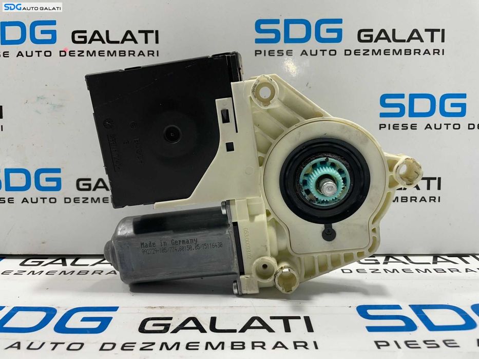 Motoras Macara Electrica de pe Usa Portiera Dreapta Fata Skoda Octavia 2 2004 - 2013 Cod 1K0959792L 1K0959702P [L4291]