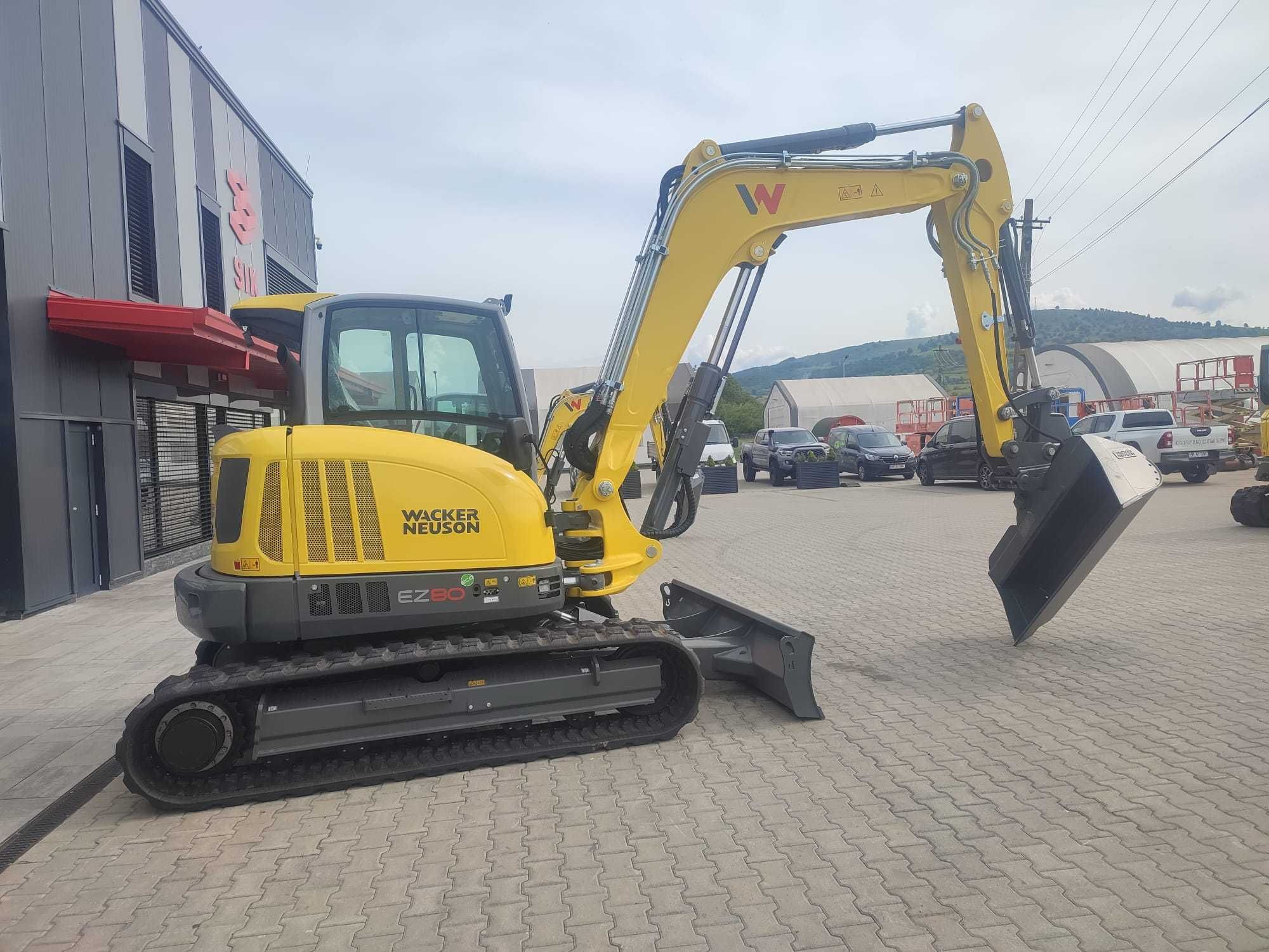 Excavator Wacker Neuson EZ80- De la reprezentanta autorizata