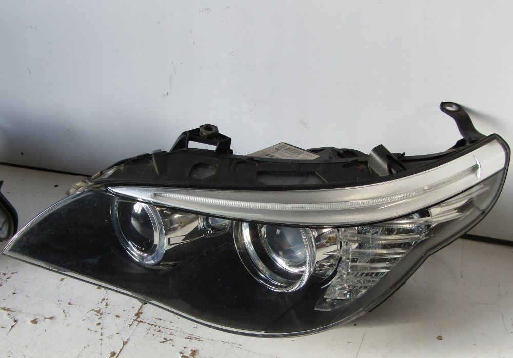 Bmw E60 E61 seria 5 facelift far stanga dreapta faruri xenon bi-xenon