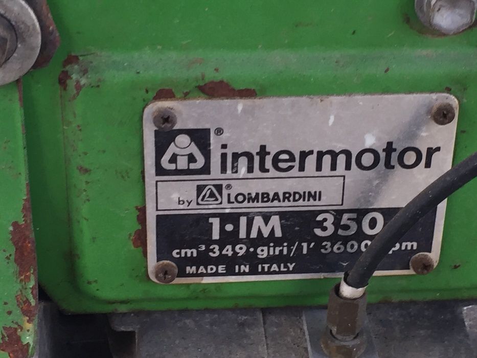 Troliu TESMEC ITALY profesional hidraulic cu motor Lombardini de 350cm