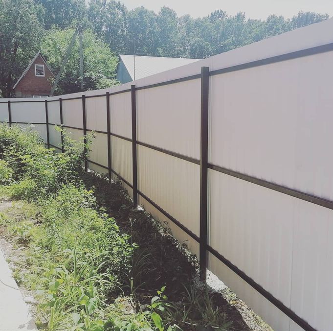 Установка забор Семей