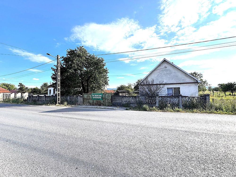 Casa + teren 1825 mp, la E60, Gheghie