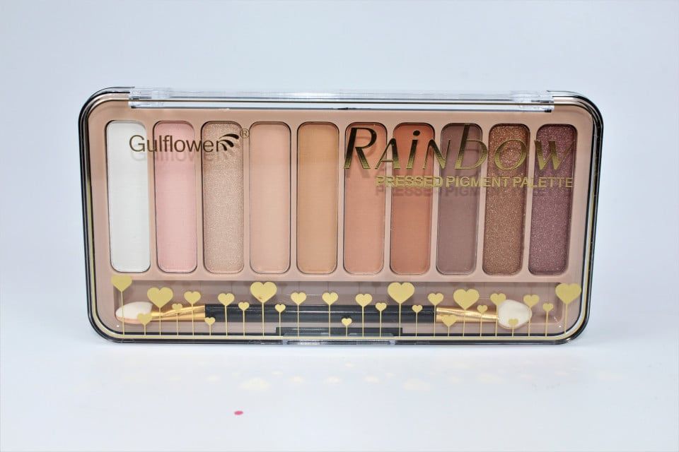 Trusa machiaj paleta farduri de ochi, Gulflower, Rainbow, 01