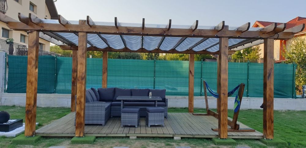 Pergola lemn pin nordic