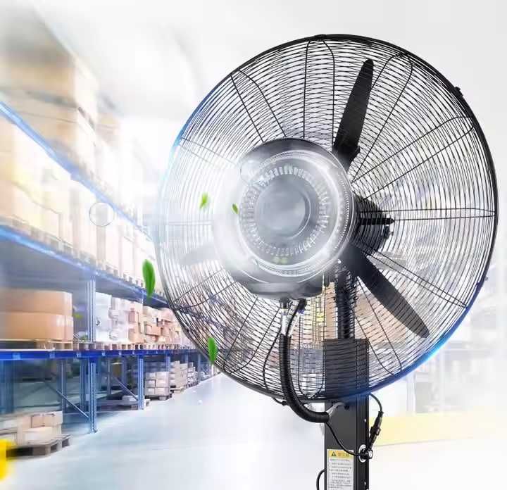 Вентилятор Metro Mist Fan Микроклимат 650B 26 inch Copper Motor